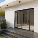 Aluminum Thermal Break Sliding Door 96x96 inches