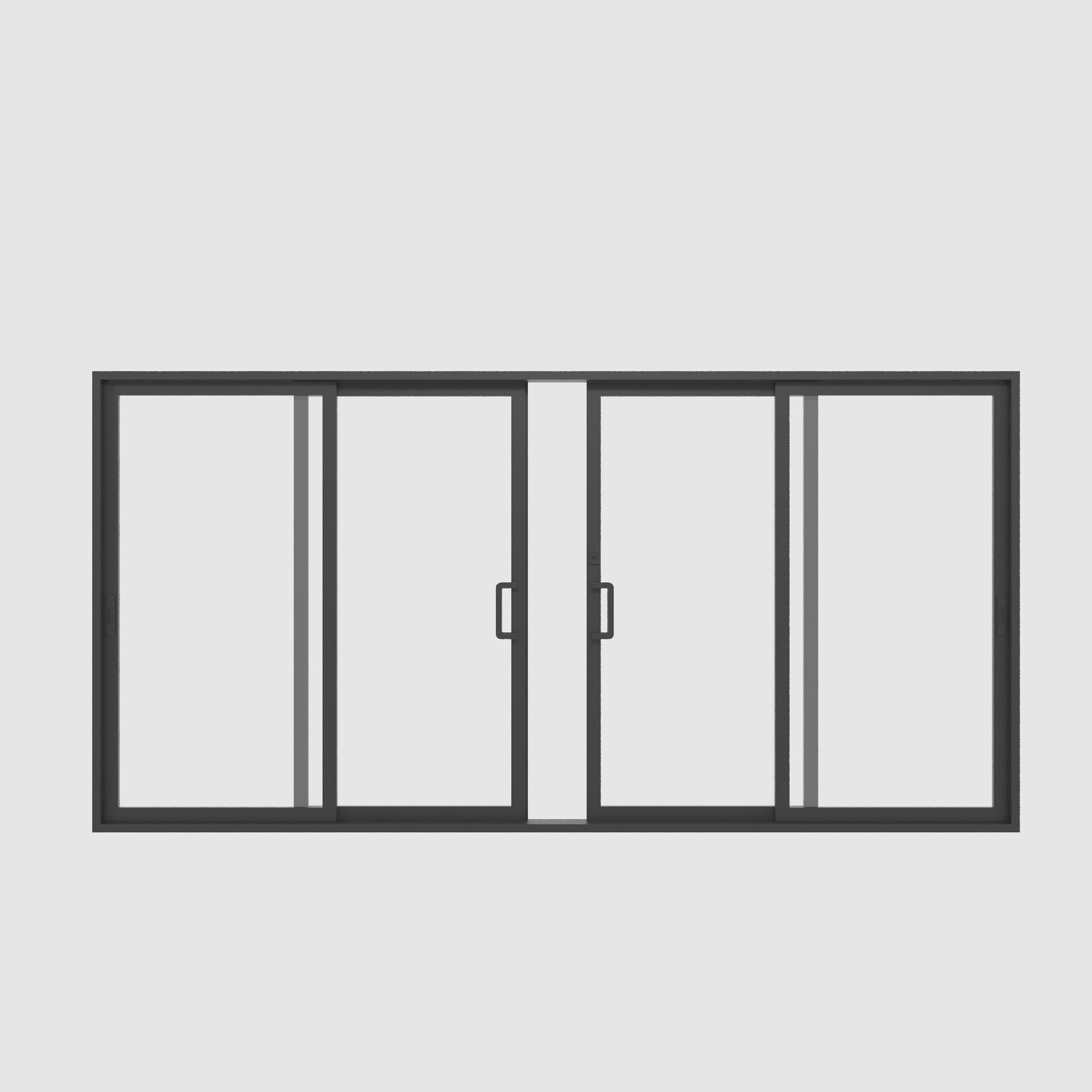 Aluminum Thermal Break Sliding Door 192x96 inches