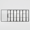 Aluminum Thermal Break Bi Fold Door 204x86 inches