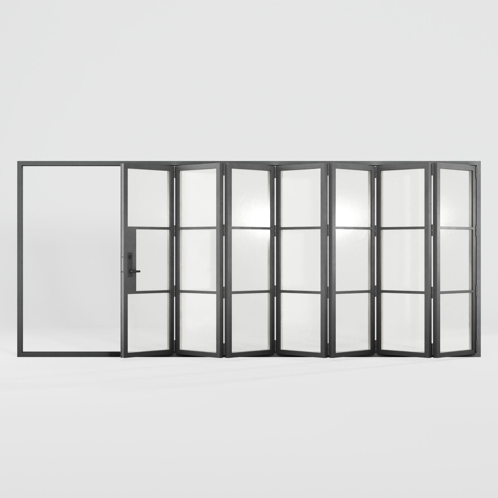 Aluminum Thermal Break Bi Fold Door 204x86 inches
